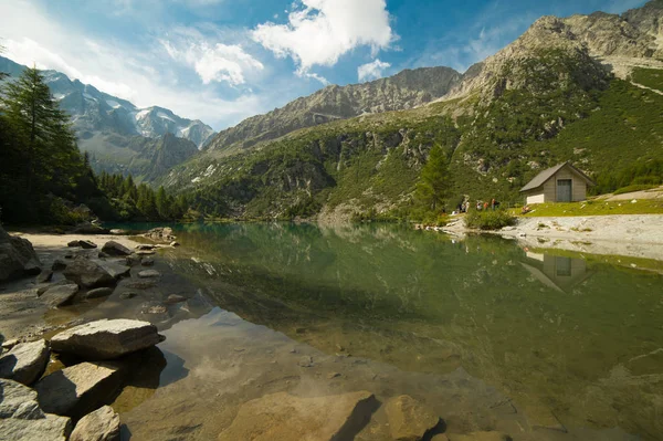意大利阿尔卑斯山的风景 — 图库照片