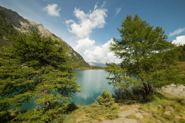 Paesaggio Delle Alpi Italiane — Foto Stock