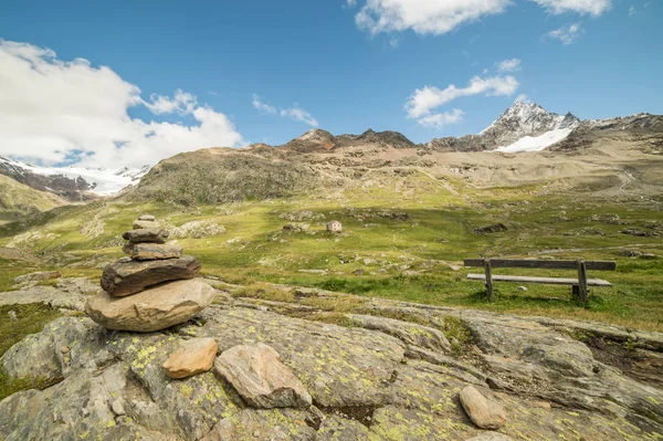 Paesaggio Delle Alpi Italiane — Foto Stock