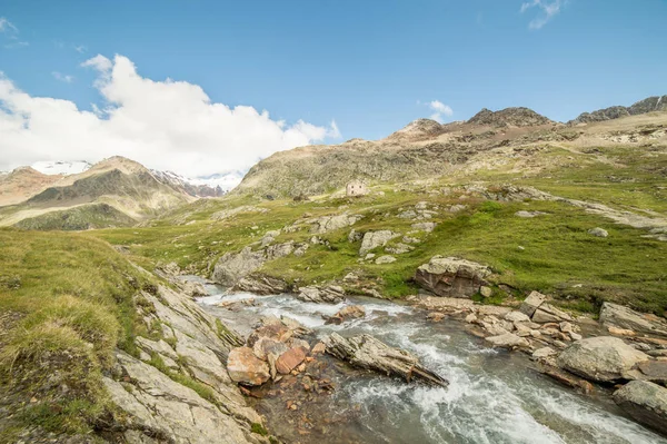 Paesaggio Delle Alpi Italiane — Foto Stock