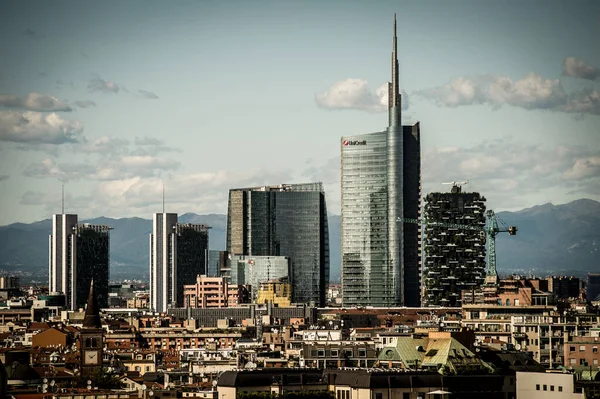 Новий Краєвид Мілана — стокове фото