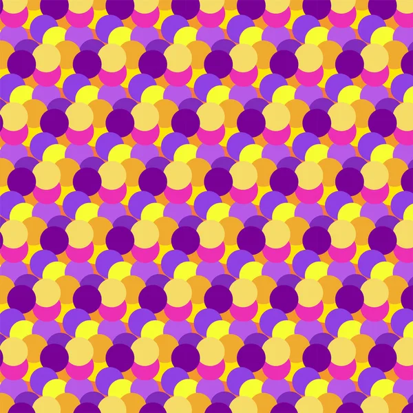 色のドットのパターン。シームレスな抽象的な背景 — ストックベクタ