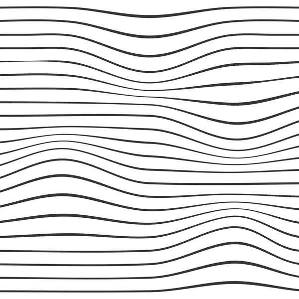 Fond de bande ondulée. Texture simple pour votre design. Illustration vectorielle . — Image vectorielle