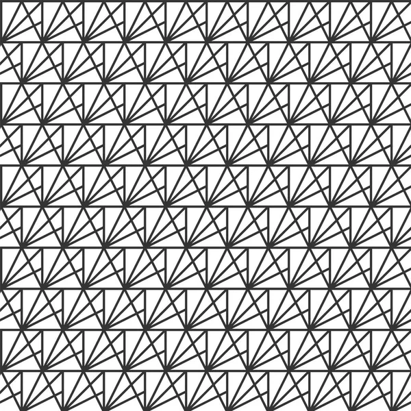 Vektor nahtlose Muster. moderne stilvolle Textur. Wiederholung geometrischer Kacheln aus gestreiften Dreiecken. Hintergrund für Design — Stockvektor