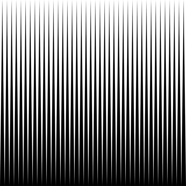 Vektorlinien nahtlose horizontale Wiederholungsmuster. schwarzer und weißer Hintergrund — Stockvektor