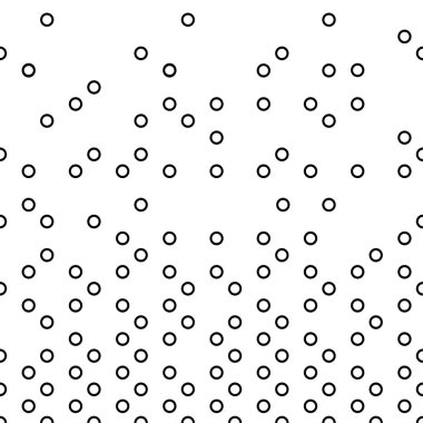 Daire yatay seamless modeli. Basit daire arka plan. Daire desen sanat. Daire desen görüntü. Bebekler moda. Vektör çizim