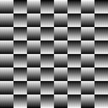 Üçgen kare yinelenebilir geometrik desen satırlarında.