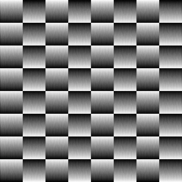 Dreieckslinien in quadratisch wiederholbarem geometrischem Muster. — Stockvektor