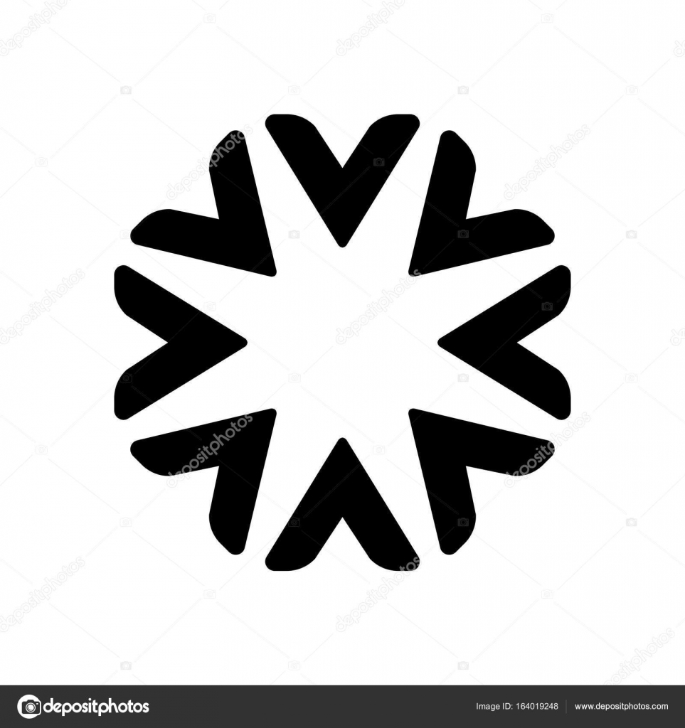 Star Circle Abstract Vector Logo Design Logo Template