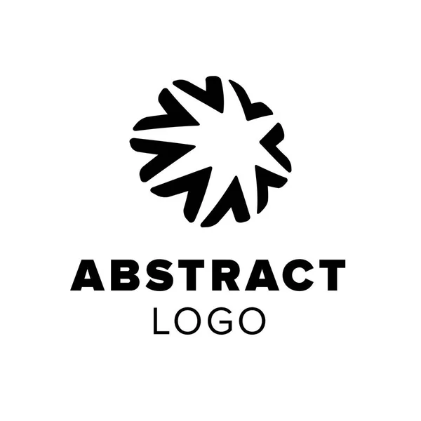 Абстрактний логотип зірки. Геометричний символ. Шаблон для творчого логотипу — стоковий вектор