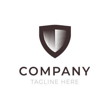 Şirket logosu işareti kalkan