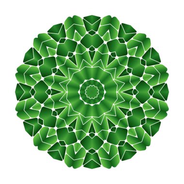 Parlak soyut desen, mandala.