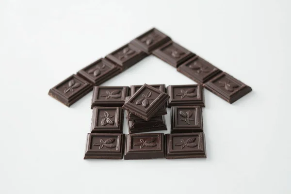 Dom czekolady — Zdjęcie stockowe