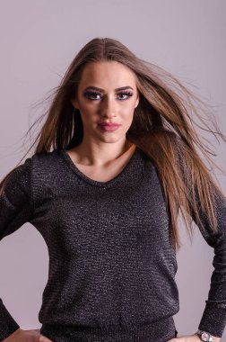 güzel kız model poz