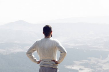 Dağı'nda görünen adam