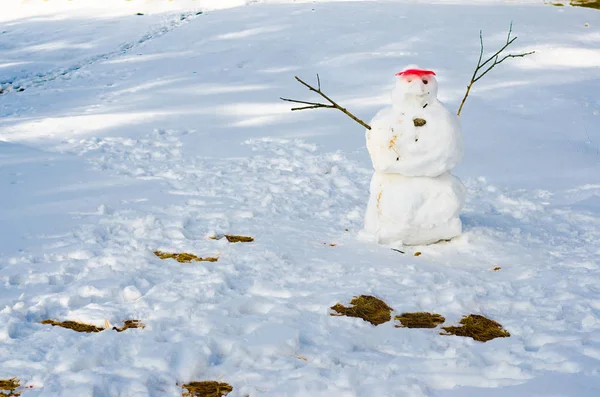 snowman melts the end of the season