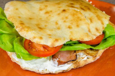 Güzel bahar sandviç 