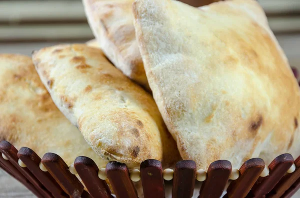 Homemade bread or flat bread — Stock Photo, Image