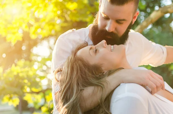 Man and woman feeling in love — Stock Photo, Image