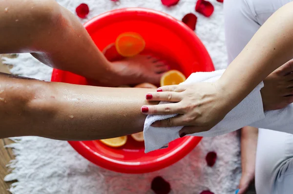 Spa ıslak ayakları