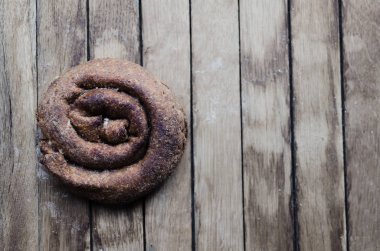 taze rulo ve sağlıklı tohum çeşitliliği ile taze pişmiş ekmek