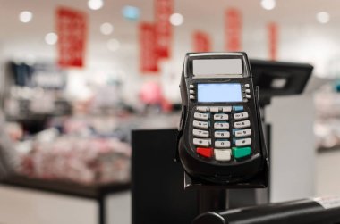 kart okuyucu giyim mağaza, Bahar satış, gönüllülük aygıt, PIN kodunu, tüketim toplumu ve büyük satış konsepti