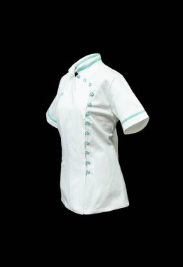 tıbbi forması şal, klasik ve modern, yeni tasarım, gelecekte kıyafetler çalışma beyaz