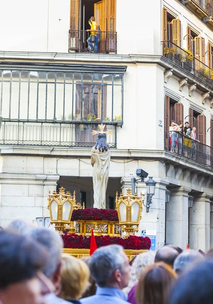 İsa el cautivo, kutsal hafta Madrid, alay 13 Nisan 2017
