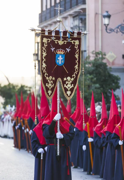 Cristo de los Alabarderos, w procesji wielkiego tygodnia w Mad — Zdjęcie stockowe