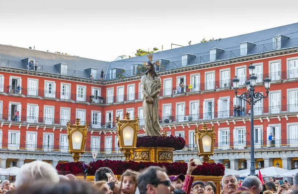 Jézus el cautivo, a felvonulás a Szent hét, Madridban, 2017. április 13. Jogdíjmentes Stock Fotók