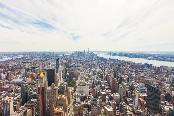 New York City - ABD - 23 Ağustos 2017. Polin havadan görünümü