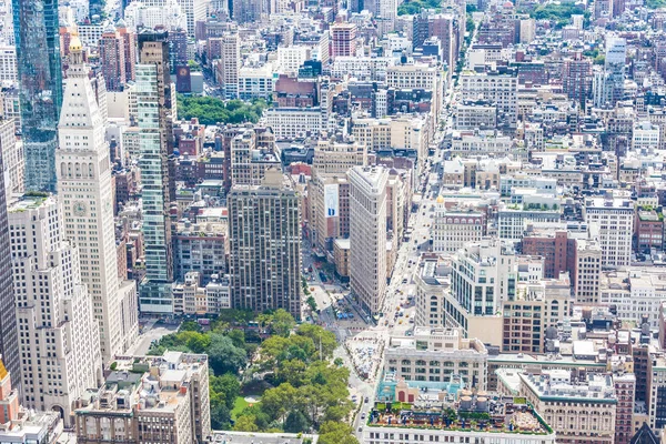 New York City - ABD - 23 Ağustos 2017. Polin havadan görünümü