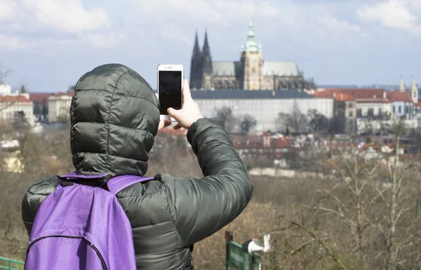 a tourist taking photo, travel concept, traveling, tourist in Eu