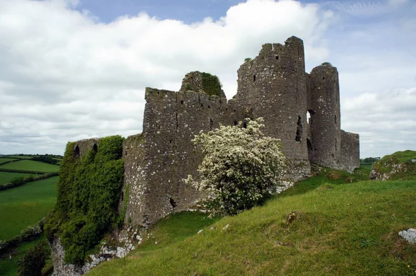 Roche Castle.Ireland.County Louth kalıntıları.