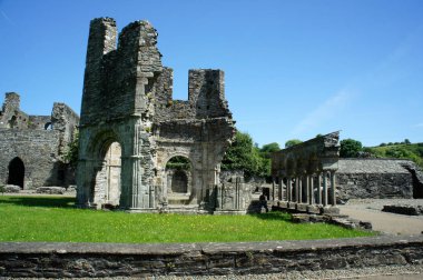 Mellifont Abbey.Ireland kalıntıları.