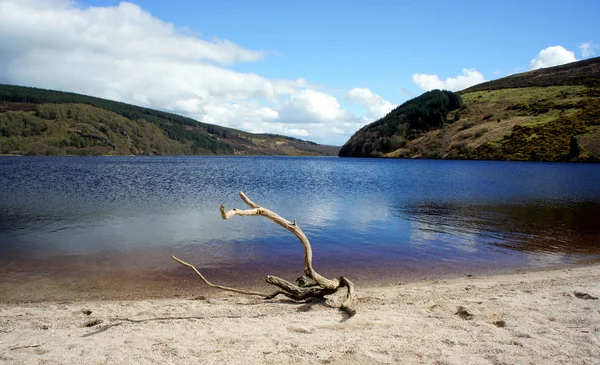 Lago Dan Wicklow Mountains Ireland — Fotografia de Stock