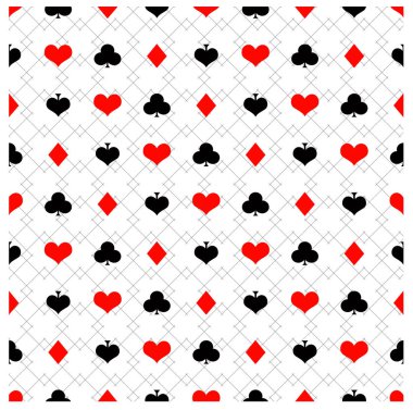 Sorunsuz poker desen kartı takım elbise ile 