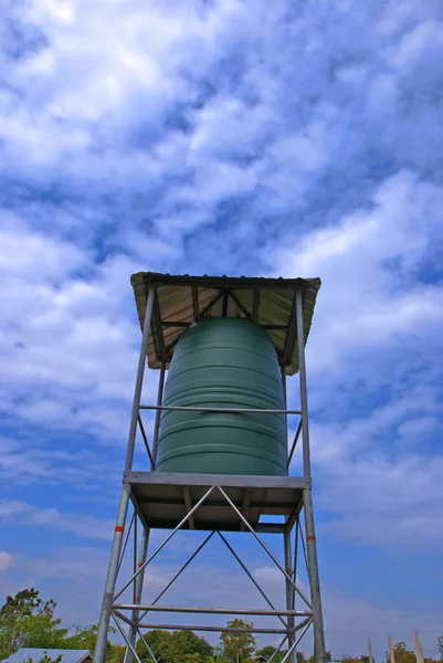 Waterreservoir in boerderij thailand — Stockfoto