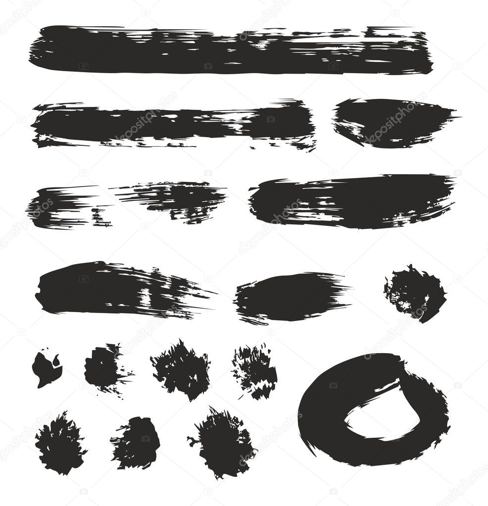 Brush Strokes Set 01