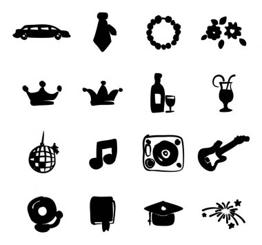 Balo simgeler serbest dolgu