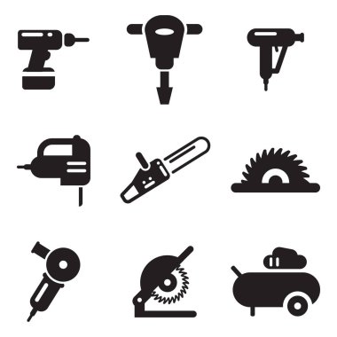 Power Tools Icons clipart