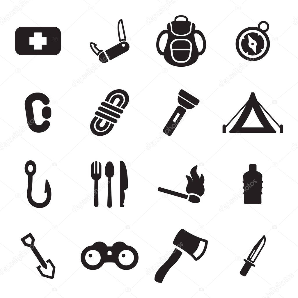 Survival Kit Icons