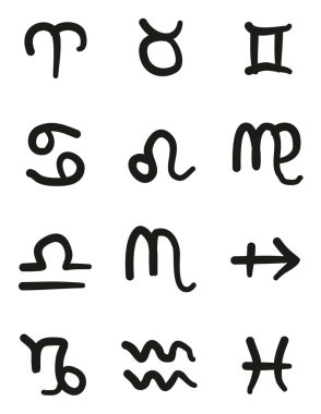 Zodyak simgeleri serbest