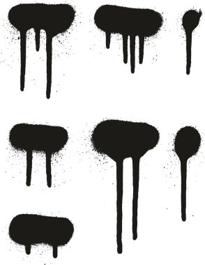 Sprey Boyası Yüksek Ayrıntılı Vektör Arkaplanı, Satırlar ve Dri