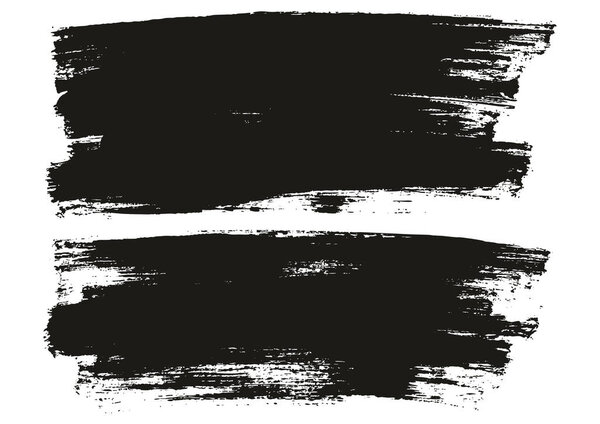 Flat Paint Brush Thin Full Background High Detail Abstract Vector Background Set 