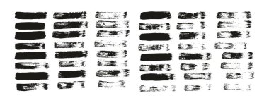 Düz Boya Fırçası İnce Çizgiler Yüksek Detay Soyut Vektör Arkaplanı Ayarları 