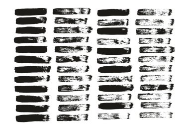 Düz Boya Fırçası İnce Çizgiler Yüksek Detay Soyut Vektör Arkaplanı Ayarları 