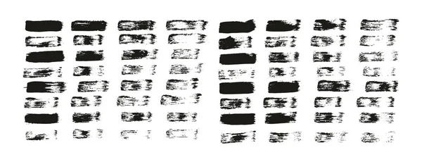 平面涂料笔尖直线高细节抽象矢量背景集 — 图库矢量图片