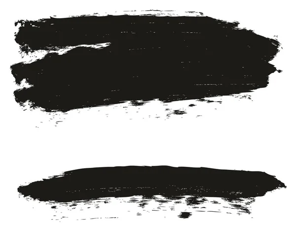 Губка Фарба Висока деталізація Абстрактний Векторний фон та лінії Набір — стоковий вектор