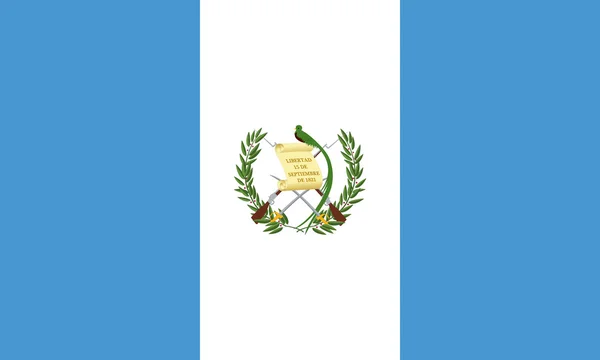 Guatemala Bayrağı, doğru boyut ve renkler, vektör